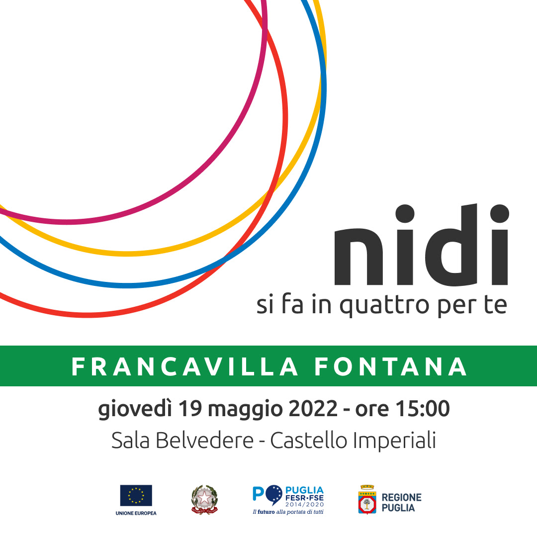 Francavilla F.na: Presentazione della misura regionale NIDI