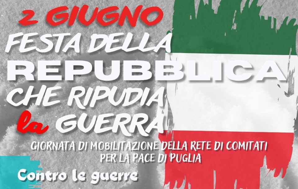 Bari: Giornata di mobilitazione della Rete dei Comitati per la Pace di Puglia