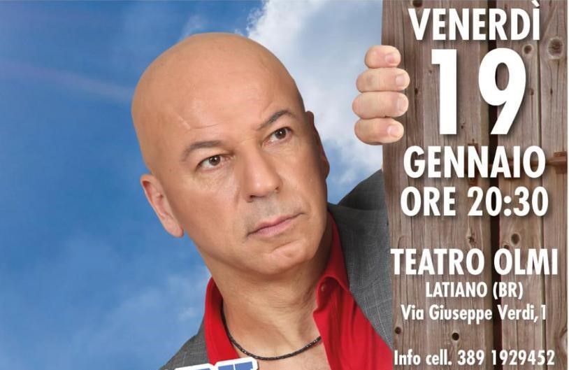 Latiano: Al Teatro Olmi lo spettacolo di Giovanni Cacioppo