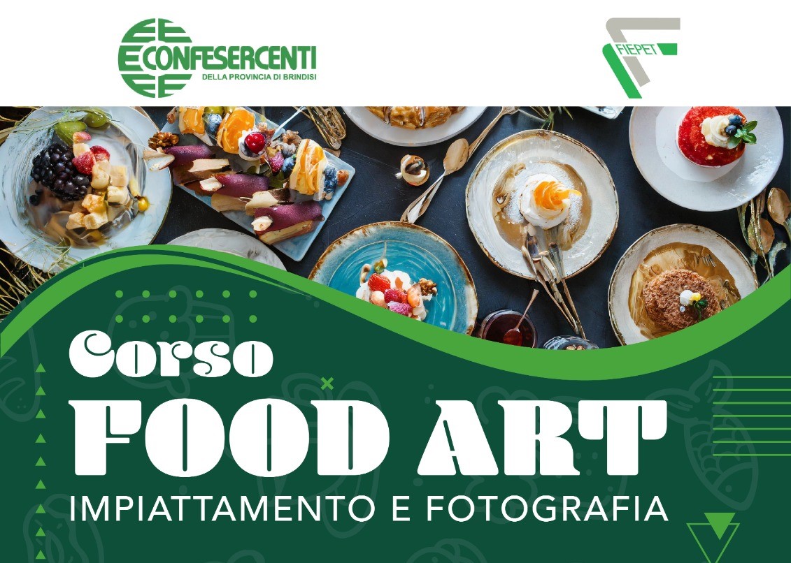 Brindisi: Confesercenti. Corso di Cucina Food Art