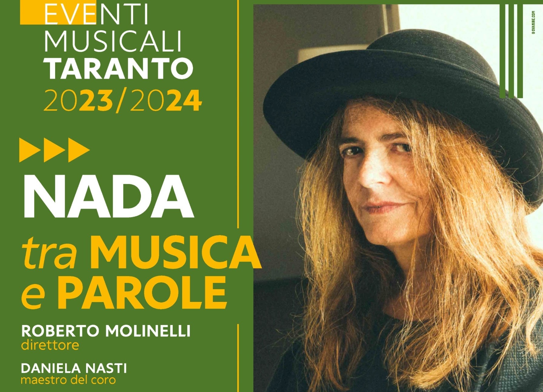 Taranto: Oggi, 15 Gennaio, al Teatro Orfeo Nada tra musica e parole