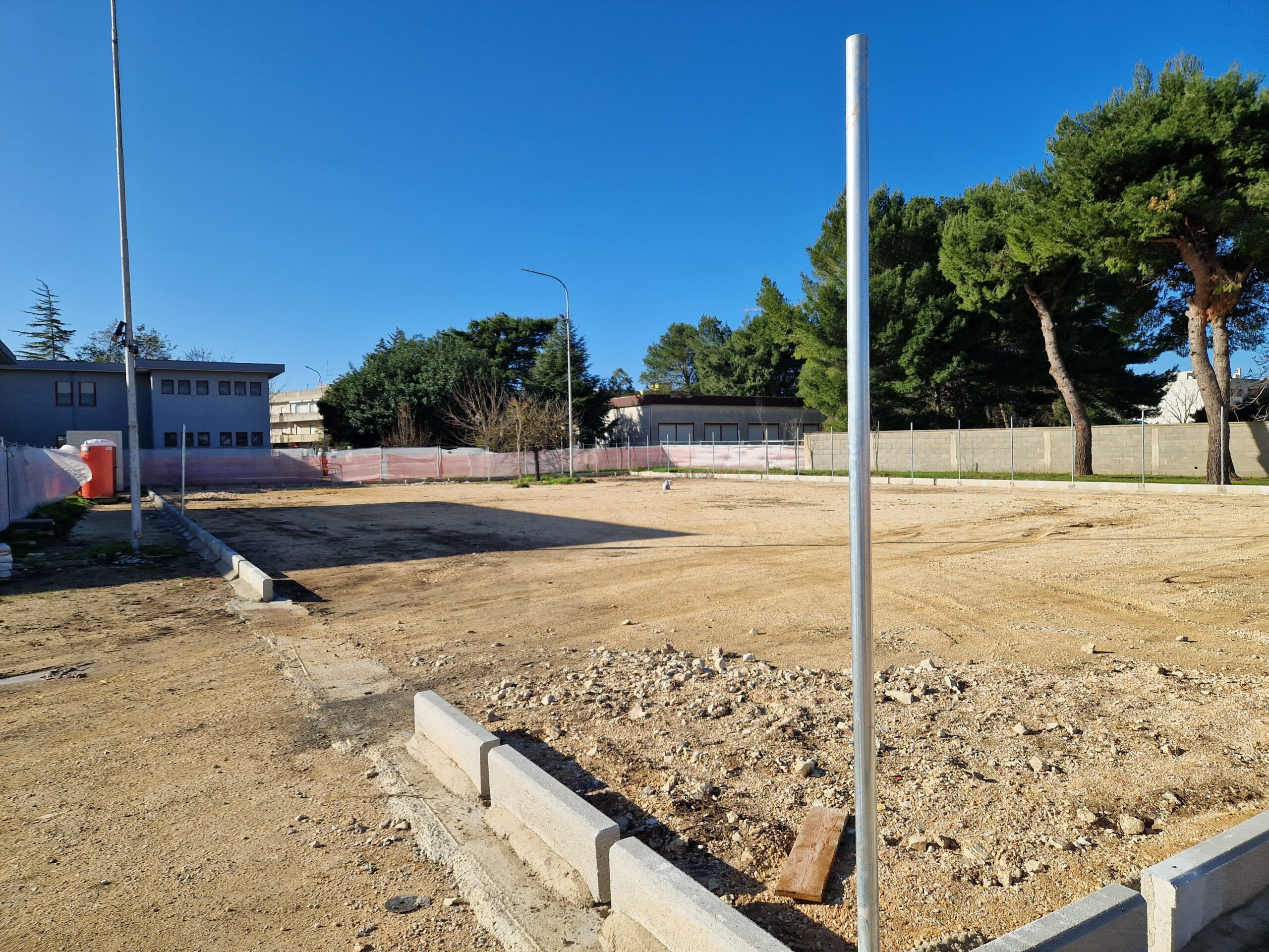 Francavilla F.na: Proseguono i lavori per la realizzazione di strutture sportive