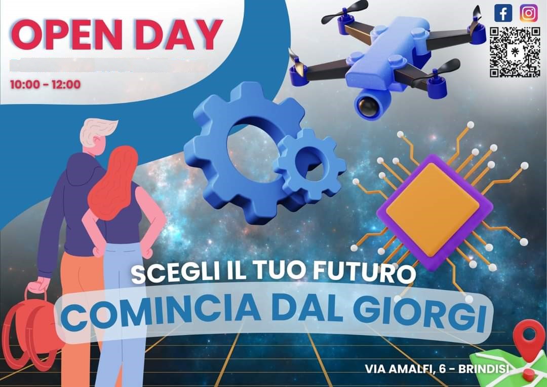 Brindisi: Domenica 21 Gennaio torna l'Open Day all'Istituto Giorgi