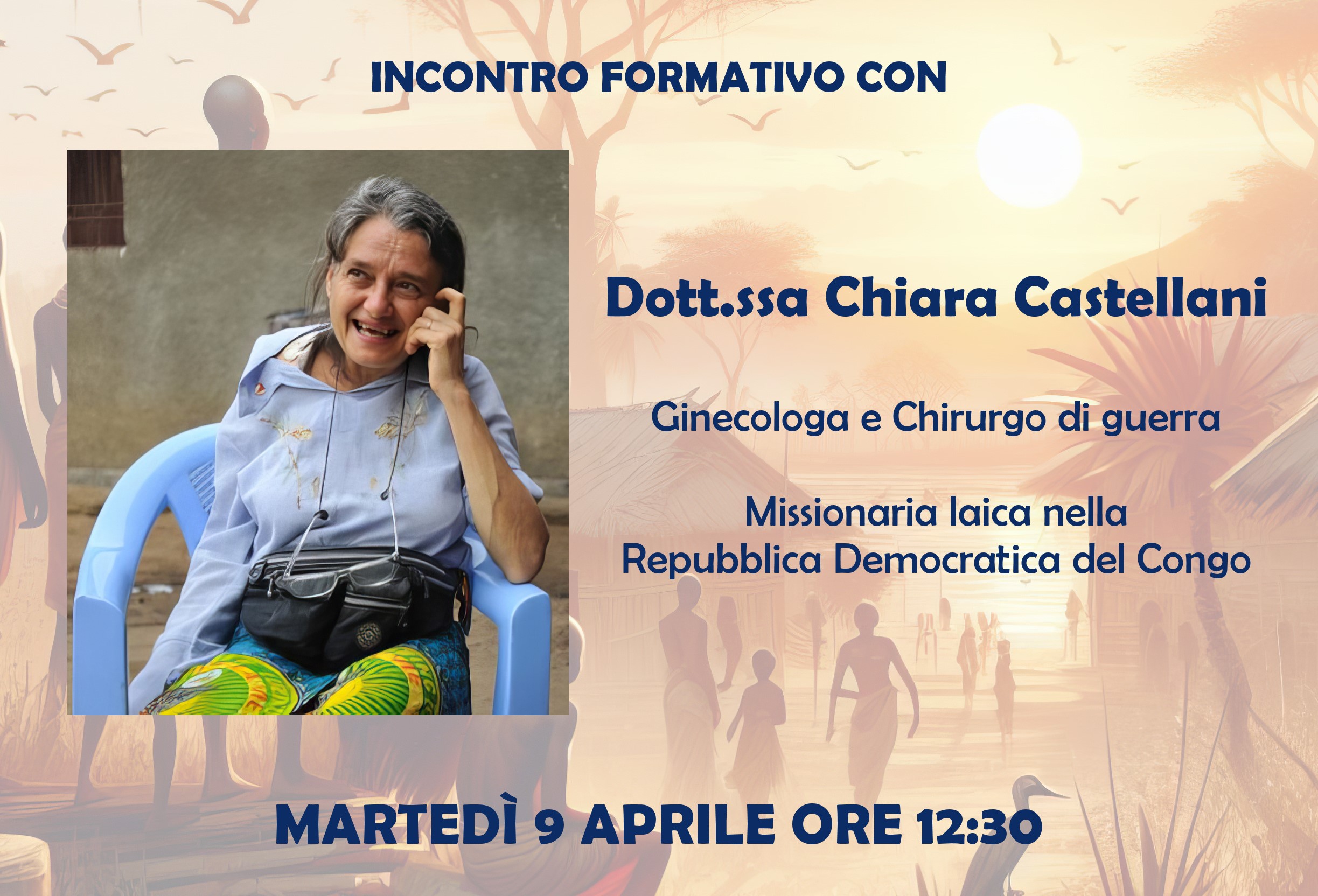 Brindisi: Chiara Castellani quattro incontri in provincia