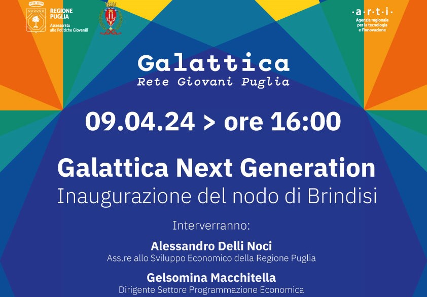 Brindisi: Inaugurazione del nodo di Brindisi del Progetto Galattica