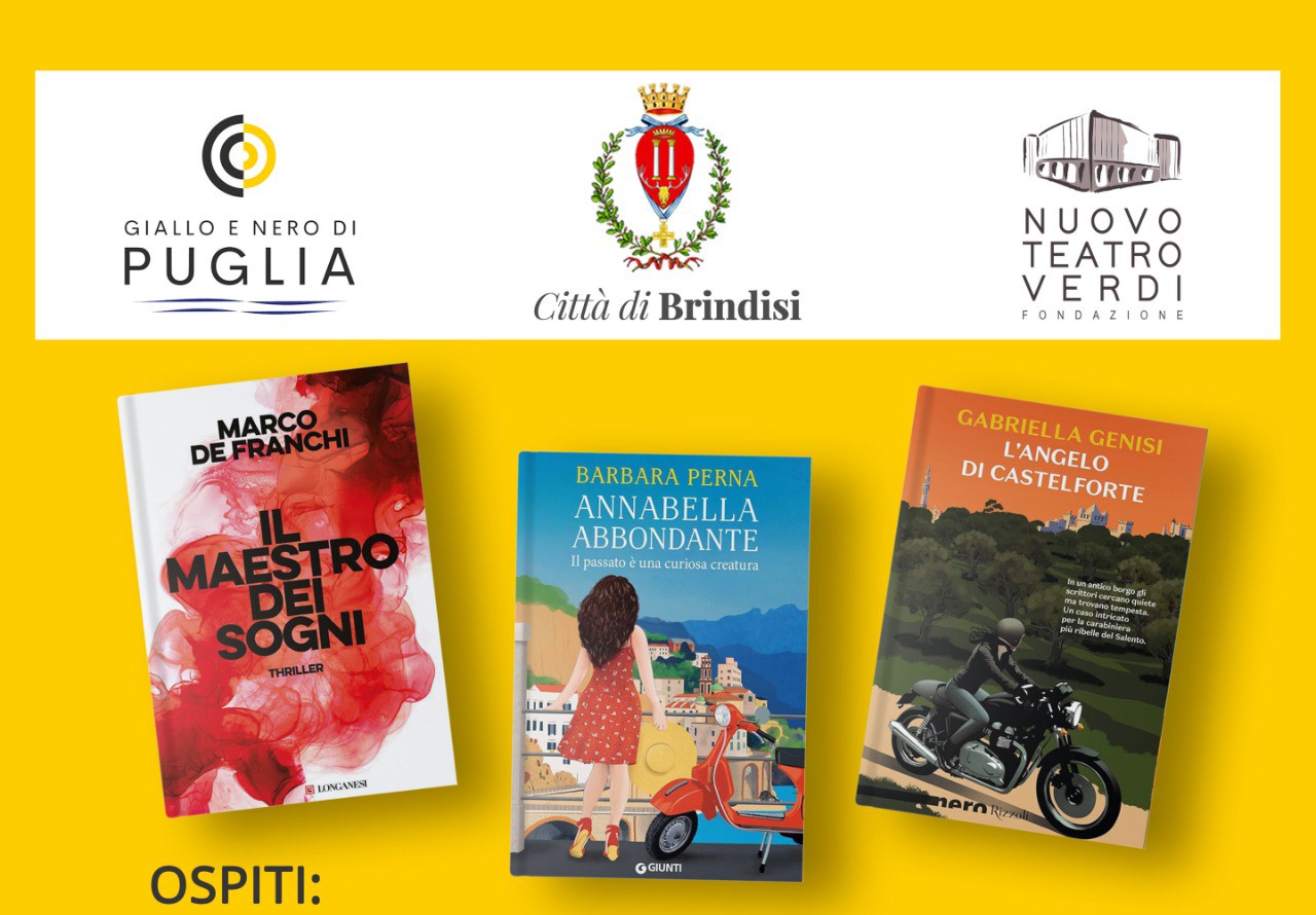 Brindisi: Giallo e nero di Puglia. Seconda edizione del Festival Letterario