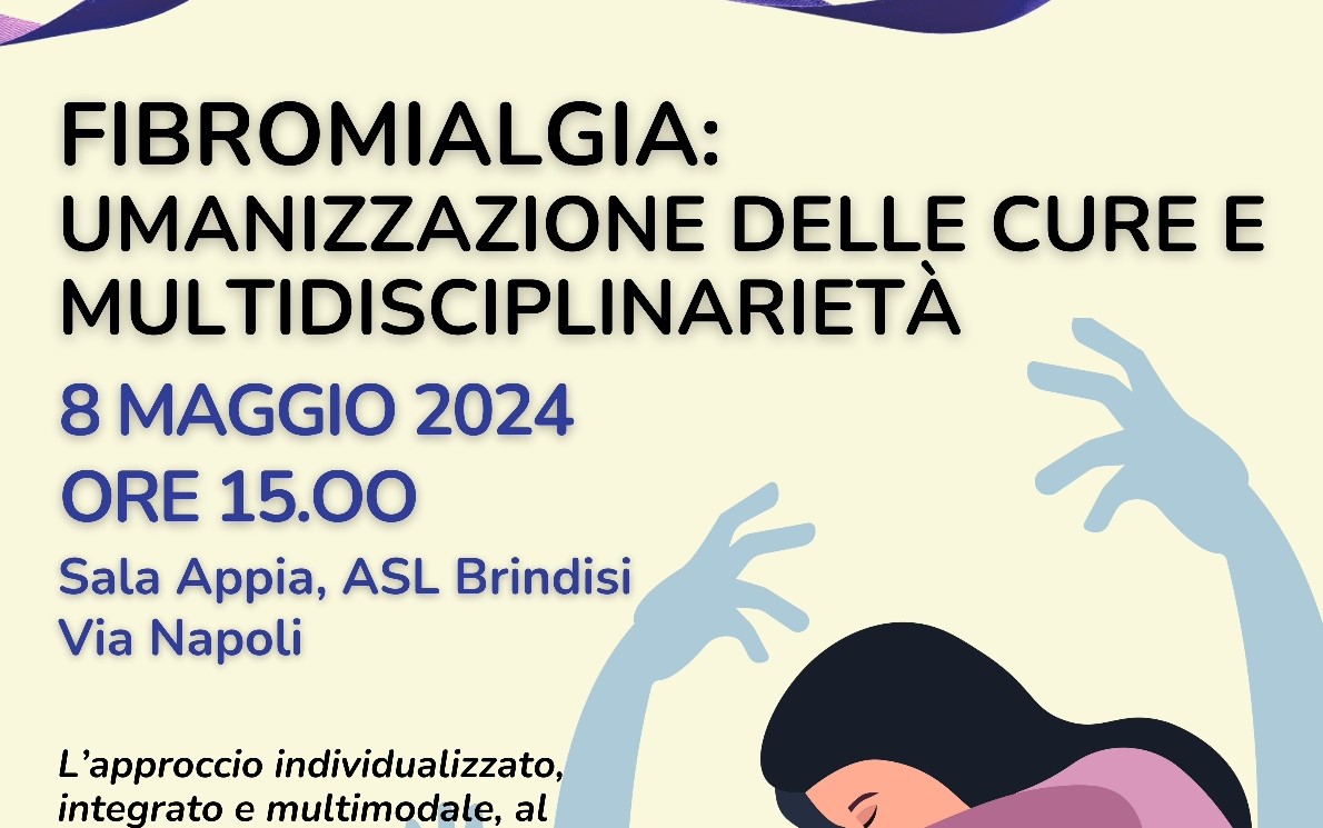 Brindisi: Fibromialgia, evento nella sala Appia della Asl per la Giornata mondiale
