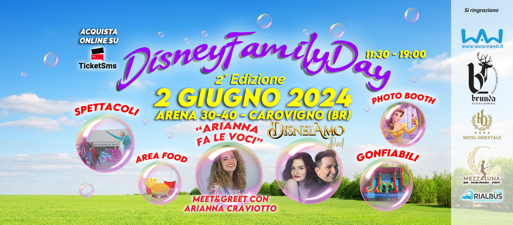 Carovigno: Il 2 Giugno torna il Disney Family Day