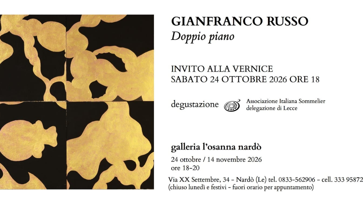 Nardò: Alla galleria L'Osanna la mostra Doppio piano