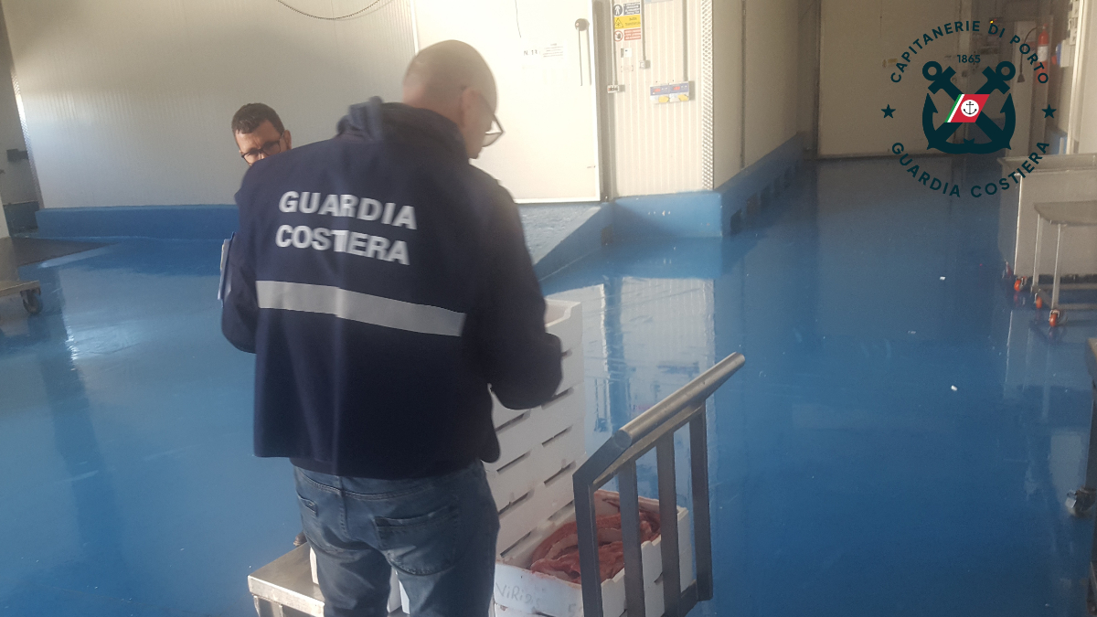 Brindisi: Capitaneria di Porto. Sequestro di prodotti ittici